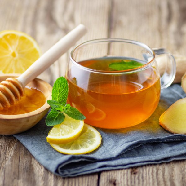 Ginger Tea with Lemon and Honey