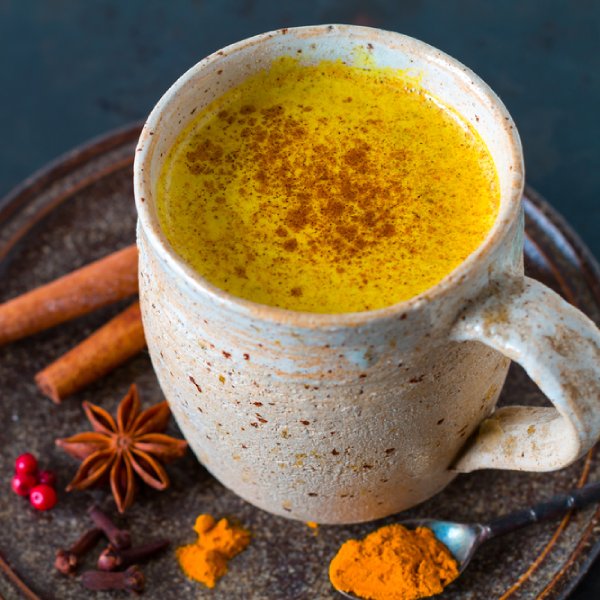 golden turmeric latte