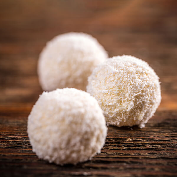 Coconut Ladoo Snowballs