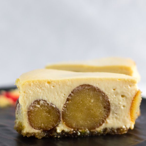 10. Gulab Jamun Cheesecake