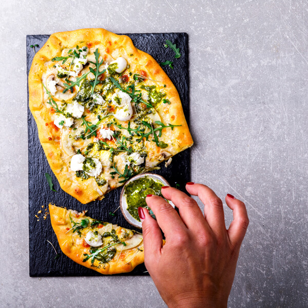 flatbread pizza toppings