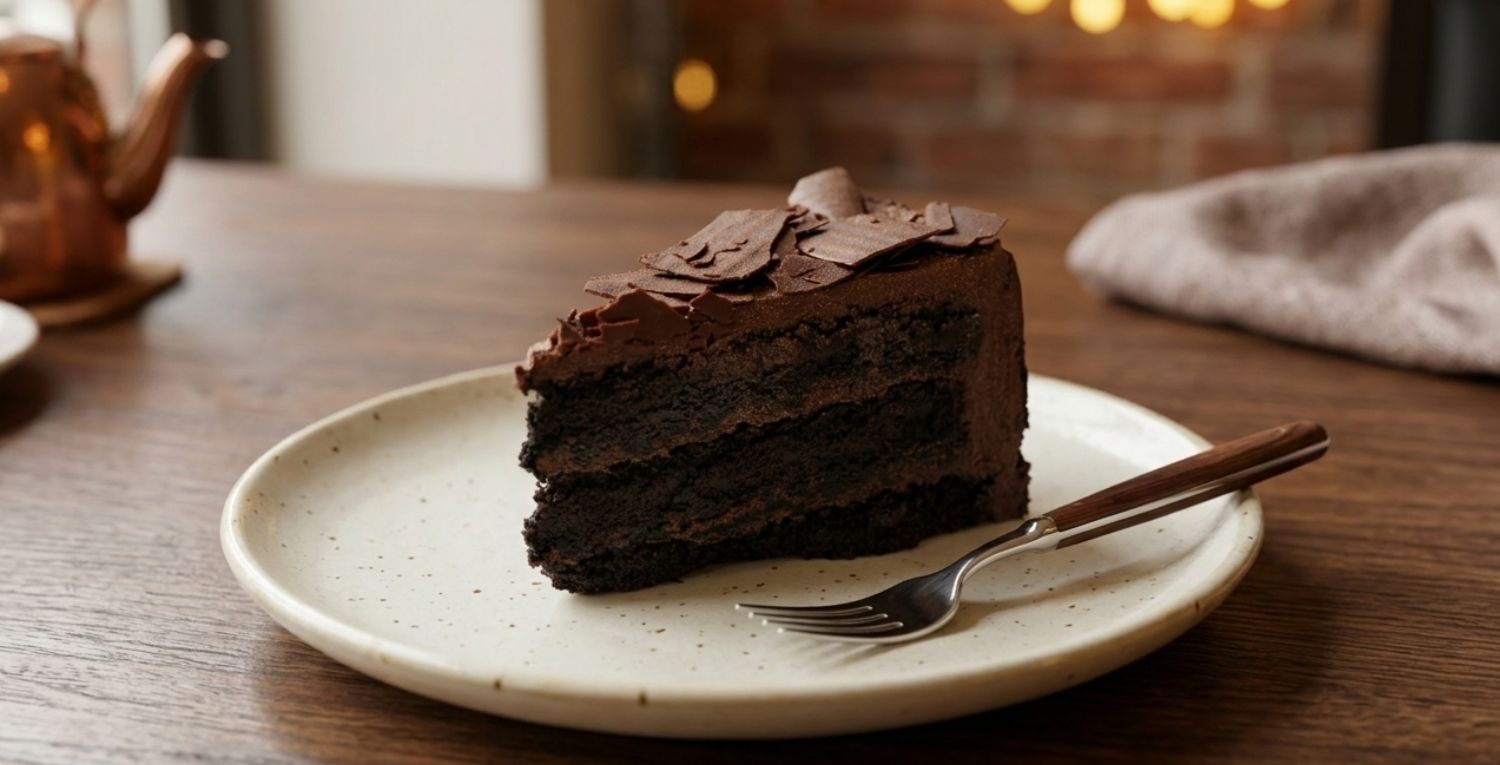 Chocolate Cake in a Plate
